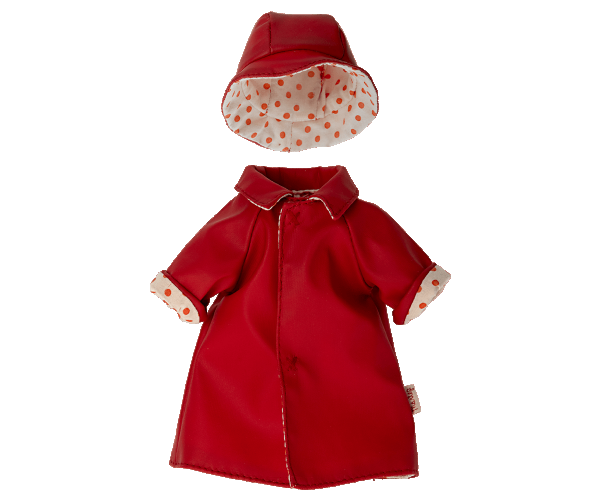 Maileg Raincoat & Hat, Teddy Mum