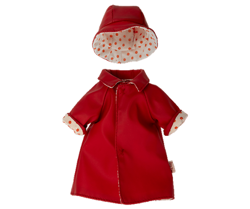 Maileg Raincoat & Hat, Teddy Mum