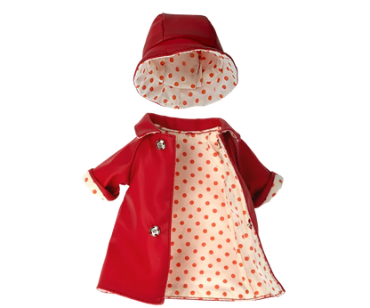 Maileg Raincoat & Hat, Teddy Mum