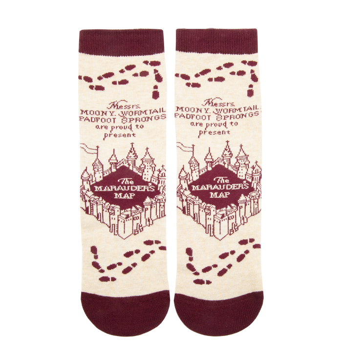 Marauder's Map Socks