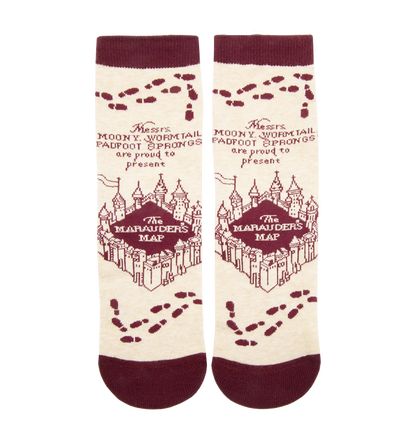 Marauder's Map Socks