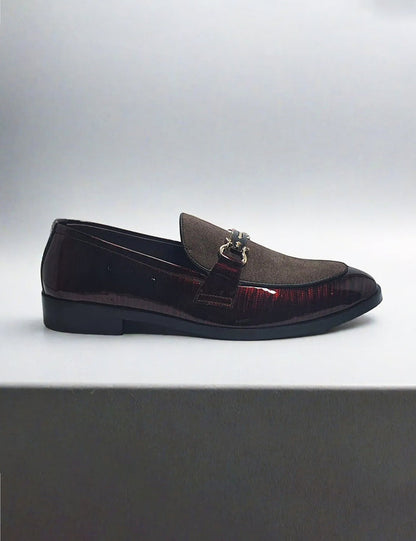 Maroon Formal Shoes for Men