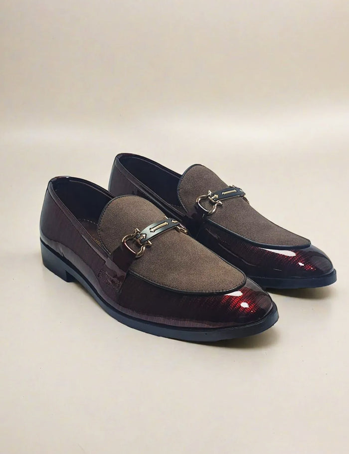 Maroon Formal Shoes for Men