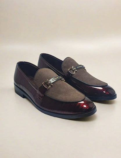 Maroon Formal Shoes for Men