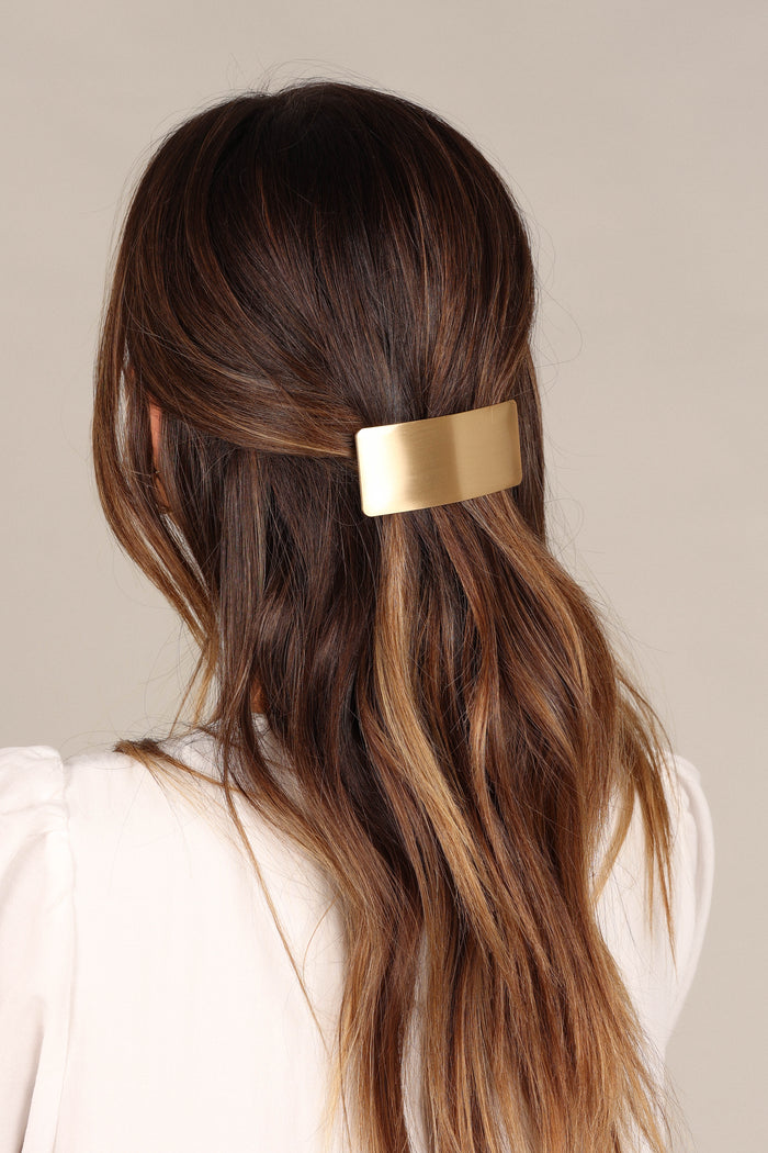 Petal and Pup USA ACCESSORIES Matisse Hairclip - Gold One Size