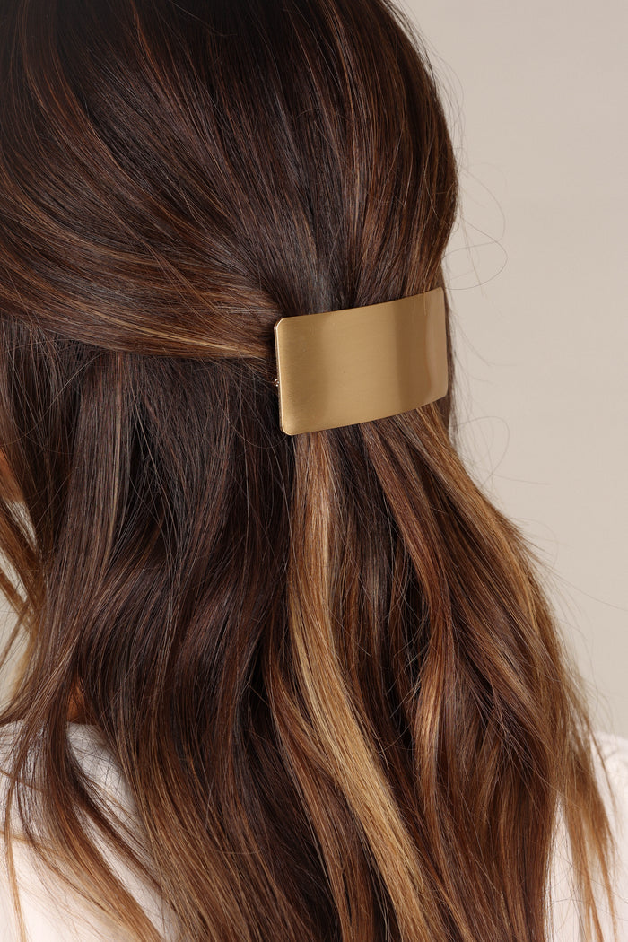 Petal and Pup USA ACCESSORIES Matisse Hairclip - Gold One Size