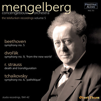 MENGELBERG The Concertgebouw Telefunken Recordings, Vol. 5 (1941-42) - PASC751 - CD