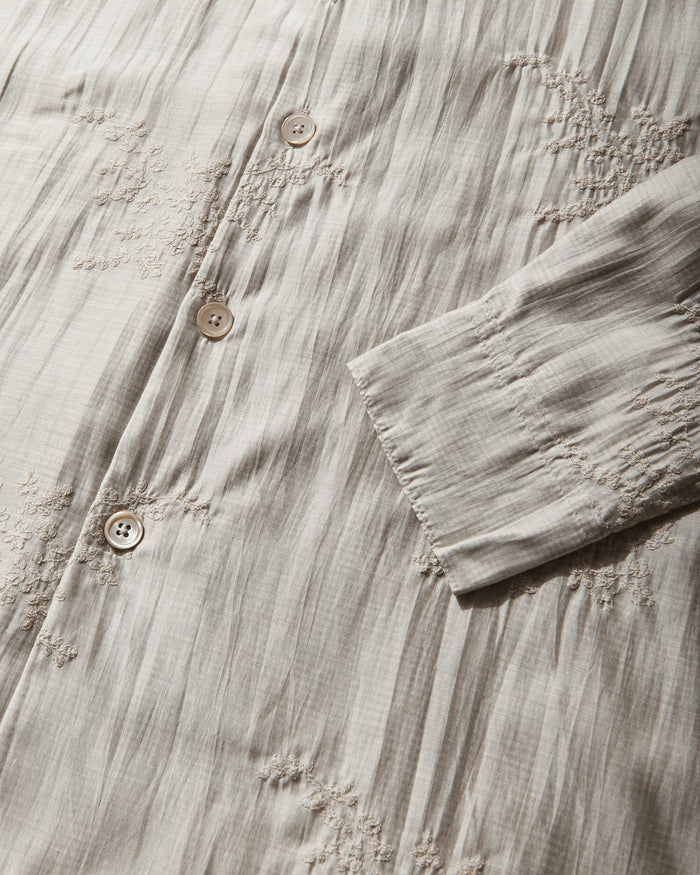 Our Legacy Beyond Shirt Champagne Bloom Ethereal Veil Shirts Longsleeve Shirt M2262BC 001