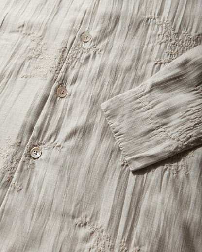 Our Legacy Beyond Shirt Champagne Bloom Ethereal Veil Shirts Longsleeve Shirt M2262BC 001