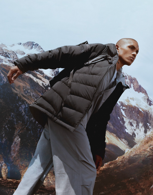 Men's Epiq SE Hooded Down Jacket  - Black