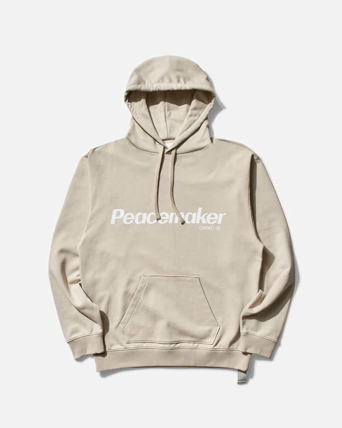 OAMC Peacemaker Peacemaker Flower Loose Fit Hoodie Sand Sweatshirts Hoodies PCM1OH01GFT001004 SAND