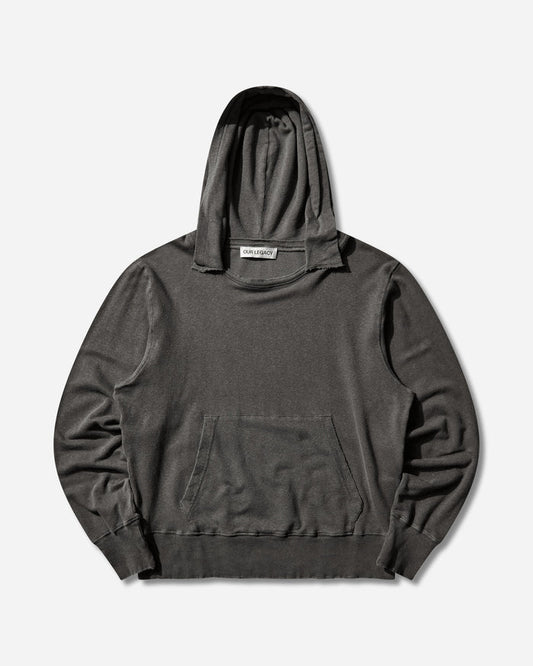 Our Legacy Relic Hoodie Washed Black Rogue Loopback Sweatshirts Hoodies M2266RWB 001