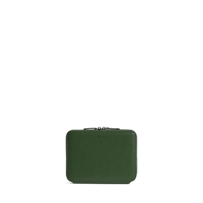 Juniper Green (Vegan Leather) Scaled | Front view of Metro Folio Kit in Juniper Green