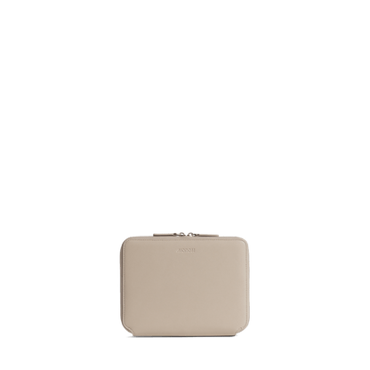Ivory (Vegan Leather) Scaled | Front view of Metro Folio Kit in Ivory