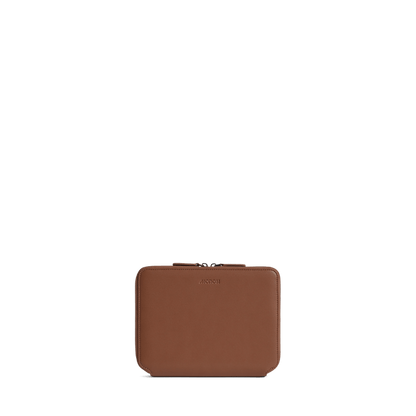 Mahogany (Vegan Leather) Scaled | Front view of Metro Folio Kit in Mahogany
