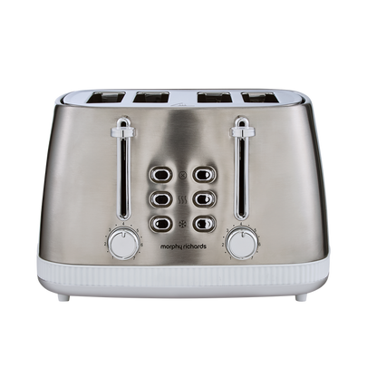 Mexborough 4 Slice Toaster - White