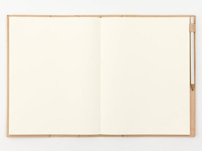 Midori MD Notebook A4 Goat Leather Cover