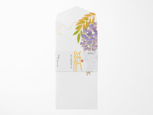 Midori Seasonal Envelopes - 952 Silk Printing Wisteria