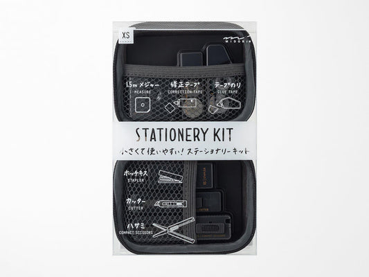 Midori XS Stationery Kit - Black