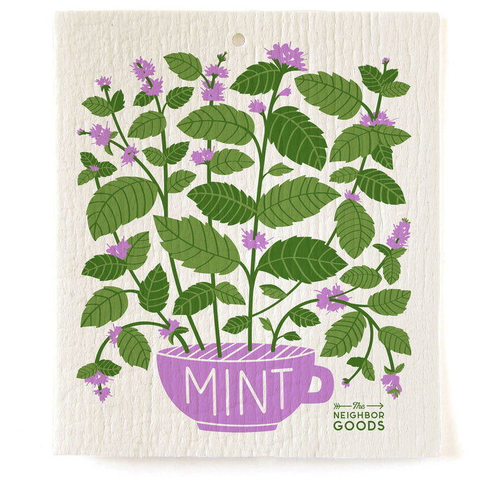 Mint  Towel/Sponge Set