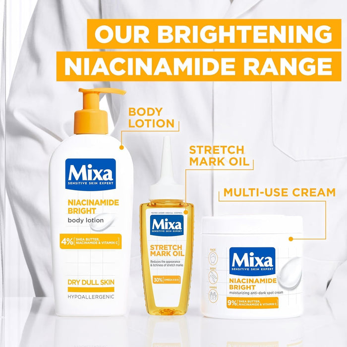 Mixa Niacinamide Bright Moisturising Anti-Dark Spot Cream 400ml