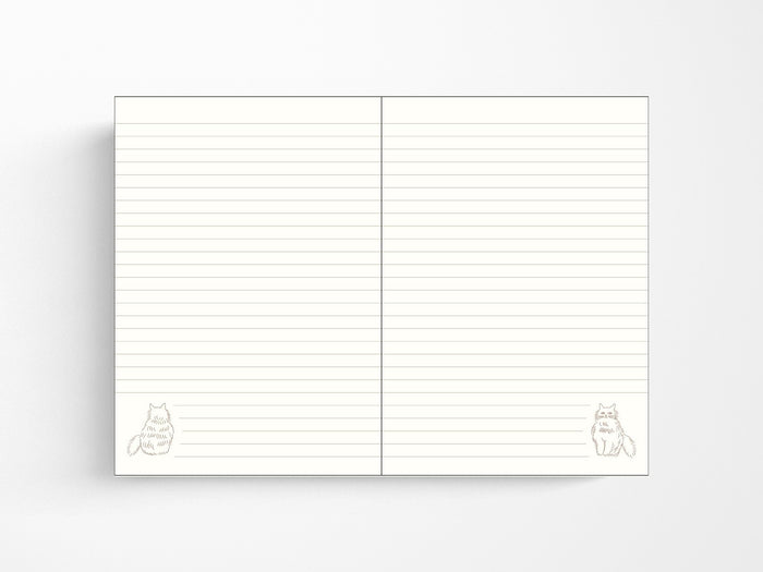 Miyuki Matsuo Cat Notebook - Amy