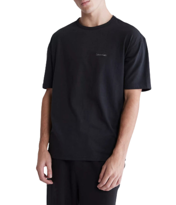 Modern Cotton Short Sleeve Crew Neck Tee Black