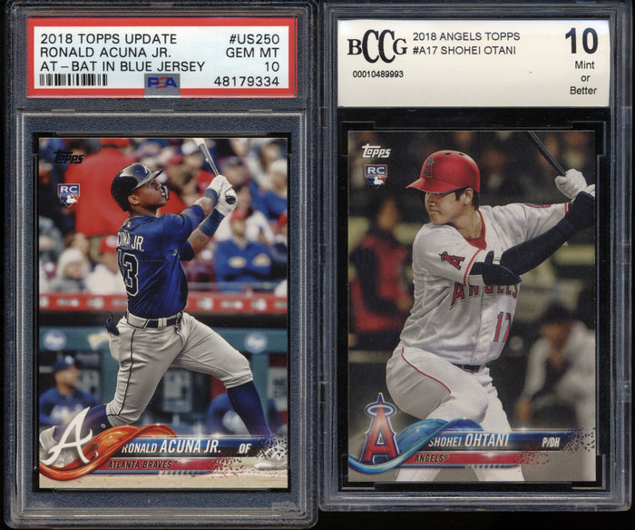 Modern MLB Graded Mini Mixer Break (Limit 1) Featuring Tatis, Ohtani, Acuna, Trout