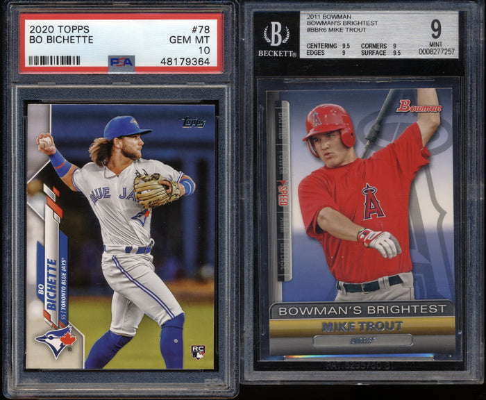 Modern MLB Graded Mini Mixer Break (Limit 1) Featuring Tatis, Ohtani, Acuna, Trout