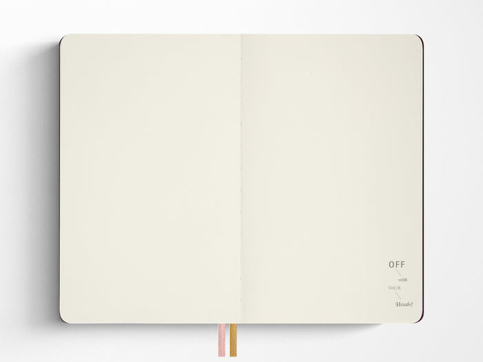 Alice's Adventures in Wonderland Notebook - Queen of Hearts