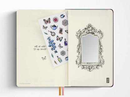 Alice's Adventures in Wonderland Notebook - Queen of Hearts
