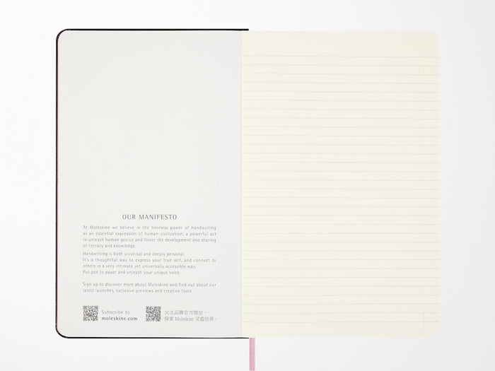 Moleskine x BLACKPINK Limited Edition Large Ruled Hardcover Notebook