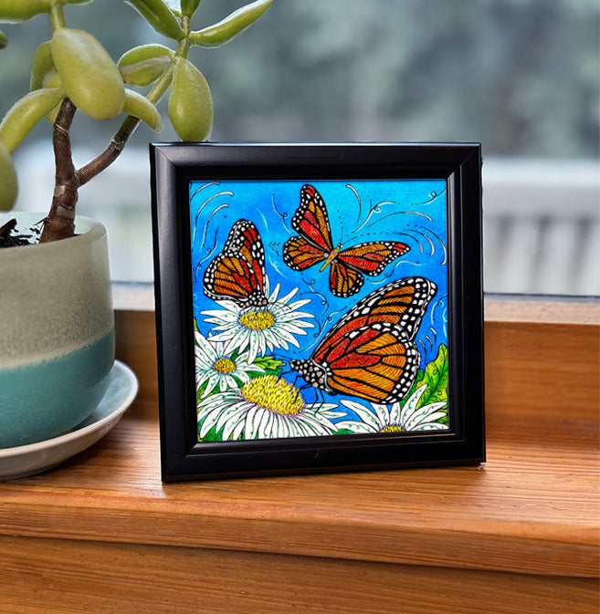 Monarchs Framed Art