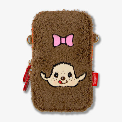 Monchhichi™ Plush Crossbody Phone Wallet - Girl