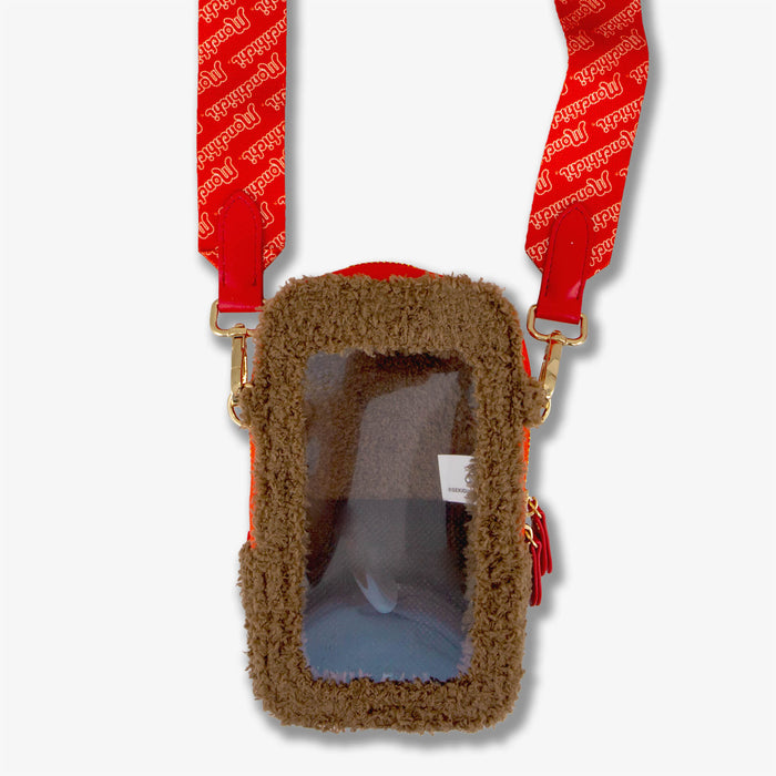 Monchhichi™ Plush Crossbody Phone Wallet - Girl