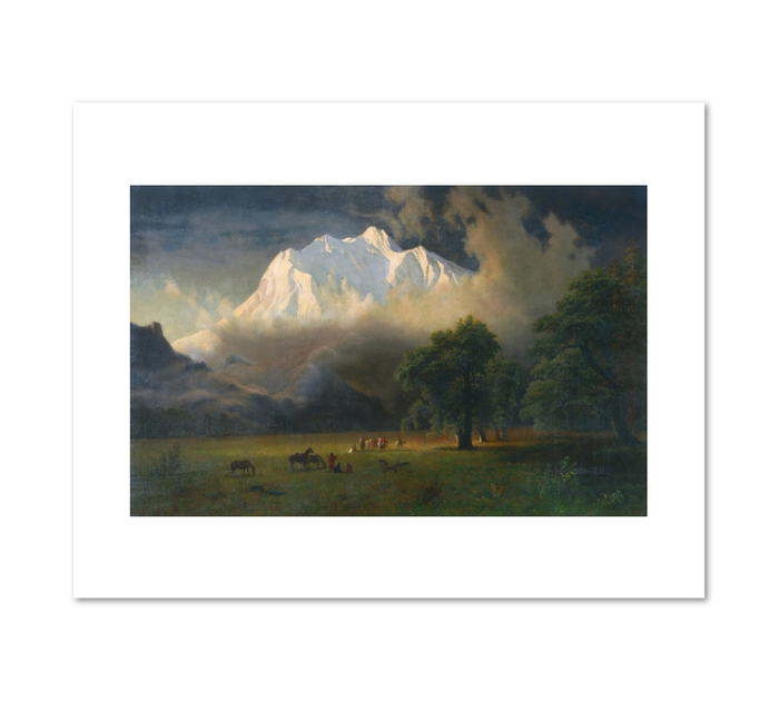Albert Bierstadt, Mount Adams, Washington, 1875, Fine Art Prints in various sizes by Museums.Co