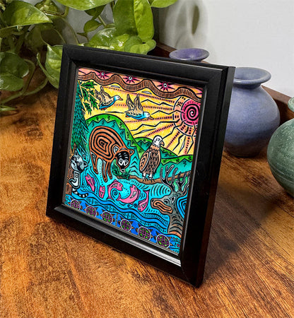 Mountainview Framed Art