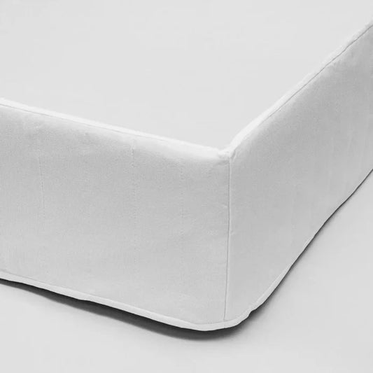NEW! DreamGreen Padded King Valance White