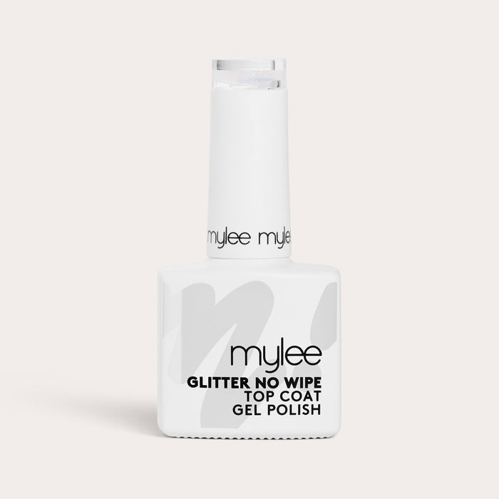 No Wipe Top Coat Gel Polish -  Glitter