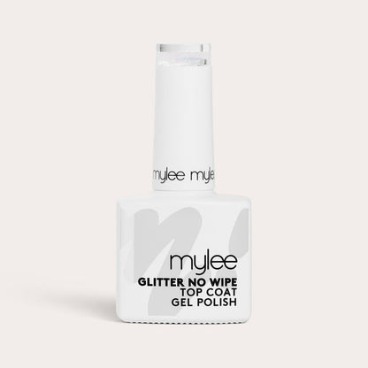 No Wipe Top Coat Gel Polish -  Glitter