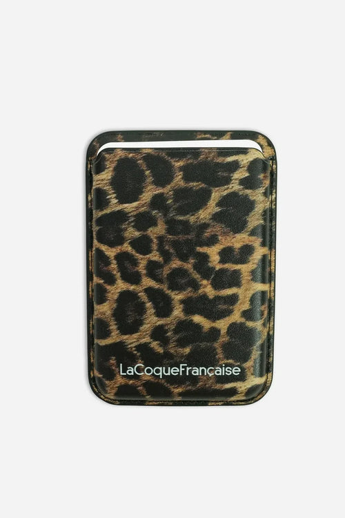 Noam Leopard Card Holder