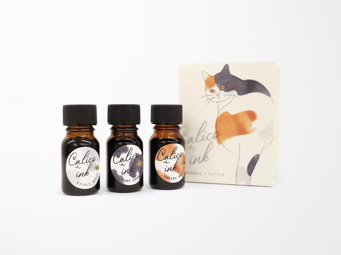 Nonble x Forme Calico Cat Ink Set
