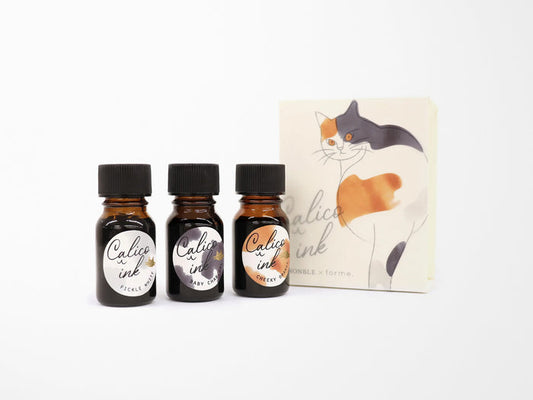 Nonble x Forme Calico Cat Ink Set