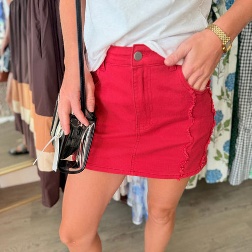 Nora Skirt (Red)