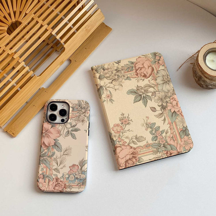 Nostalgic Blooms iPad Case