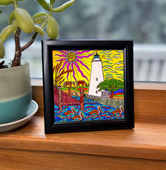 Ocracoke Island Framed Art
