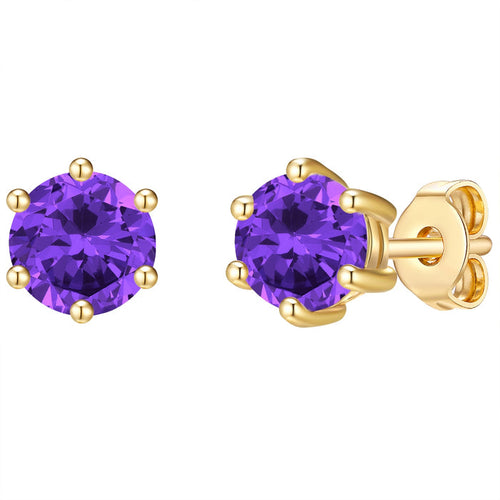 Ohrstecker Amethyst