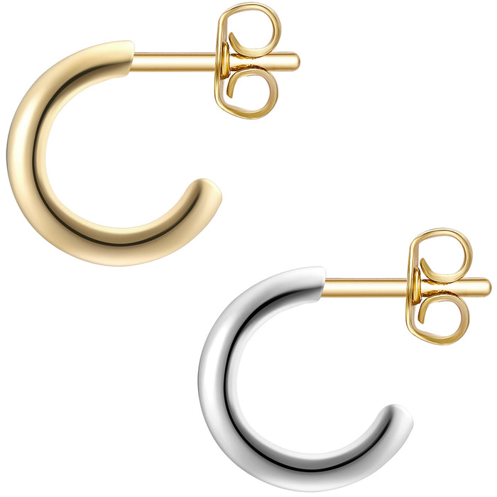 Ohrstecker Bi-color