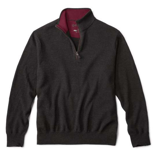 Orvis Merino Wool Quarter-Zip Sweater 2.0 Orvis Men's Sweaters Rivers and Glen Trading Co