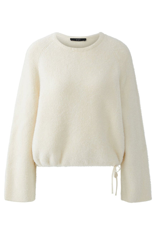 White sweater on a white background